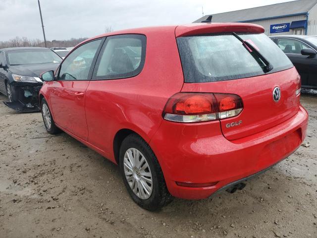 WVWAB7AJ9CW340246 - 2012 VOLKSWAGEN 2 DOOR RED photo 2