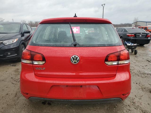 WVWAB7AJ9CW340246 - 2012 VOLKSWAGEN 2 DOOR RED photo 6