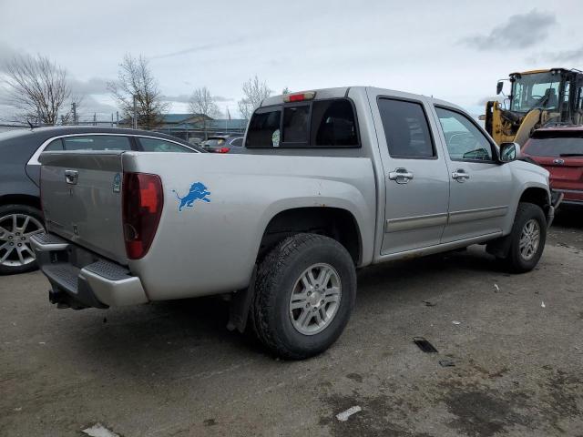 1GCHTCFE9C8141816 - 2012 CHEVROLET COLORADO LT SILVER photo 3