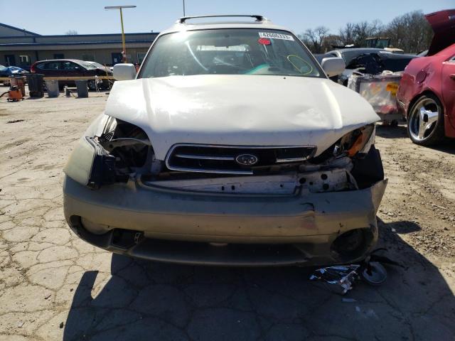 4S3BH6867Y7646782 - 2000 SUBARU OUTBACK OUTBACK LIMITED WHITE photo 5