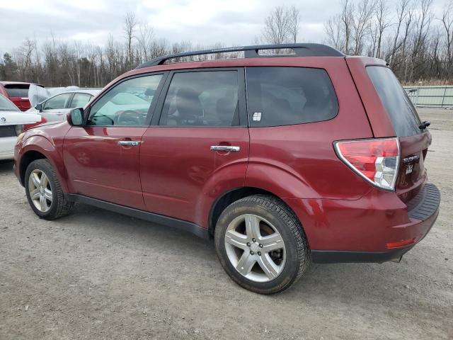 JF2SH646X9H786702 - 2009 SUBARU FORESTER 2.5X LIMITED RED photo 2