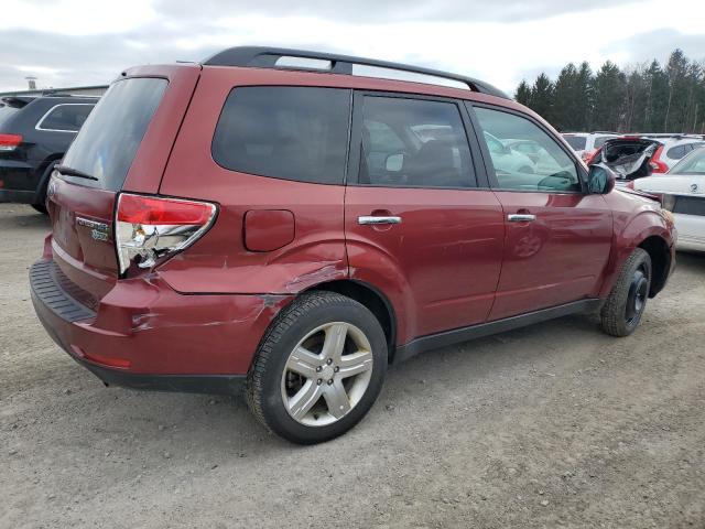 JF2SH646X9H786702 - 2009 SUBARU FORESTER 2.5X LIMITED RED photo 3