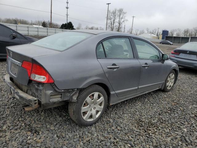 2HGFA16549H359118 - 2009 HONDA CIVIC LX CHARCOAL photo 3