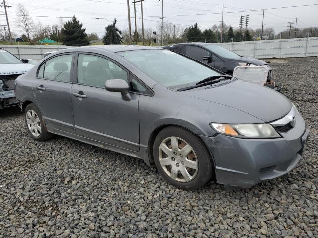 2HGFA16549H359118 - 2009 HONDA CIVIC LX CHARCOAL photo 4