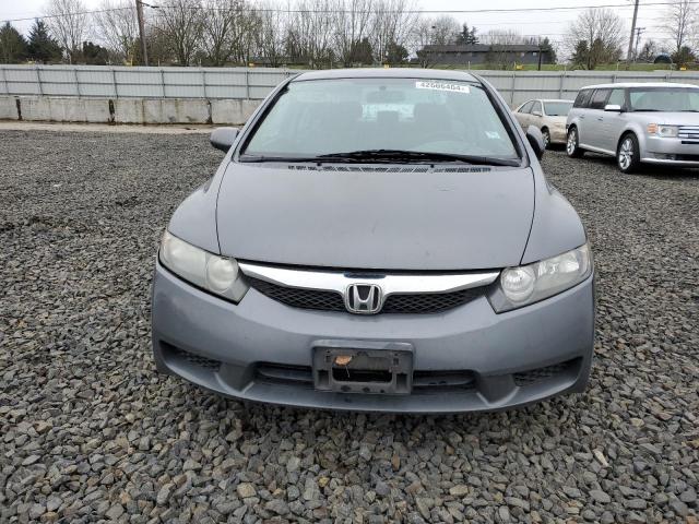 2HGFA16549H359118 - 2009 HONDA CIVIC LX CHARCOAL photo 5