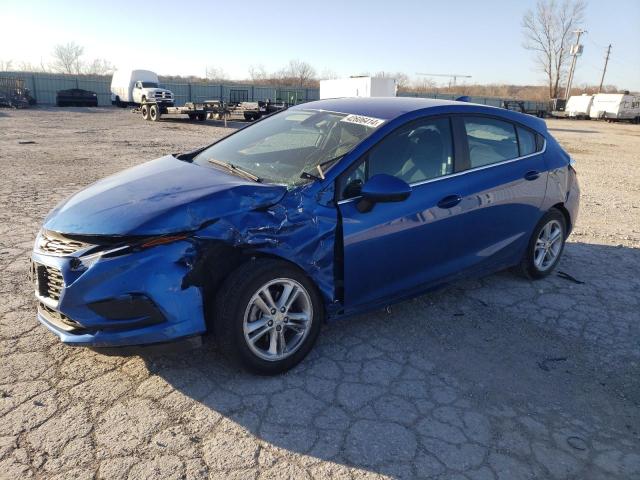 3G1BE6SM2HS508612 - 2017 CHEVROLET CRUZE LT BLUE photo 1