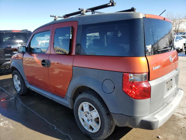 5J6YH28305L023204 - 2005 HONDA ELEMENT LX ORANGE photo 2