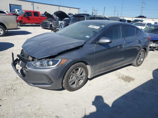 5NPD84LF1JH398910 - 2018 HYUNDAI ELANTRA SEL GRAY photo 1