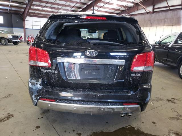 5XYKWDA27BG122530 - 2011 KIA SORENTO SX BLACK photo 6