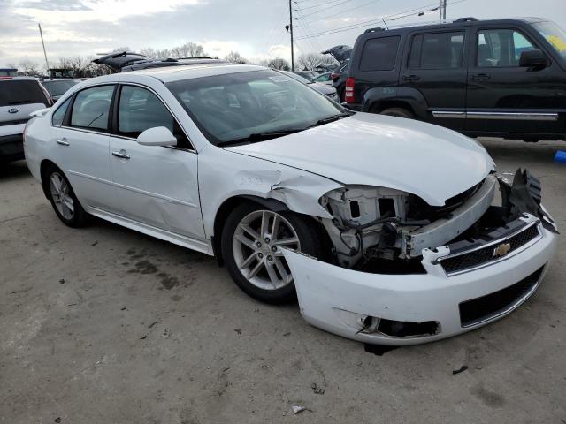 2G1WC5E38E1174906 - 2014 CHEVROLET IMPALA LIM LTZ WHITE photo 4