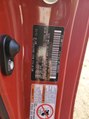 JF1ZNAA11D1715557 - 2013 TOYOTA SCION FR-S 红色 照片 12