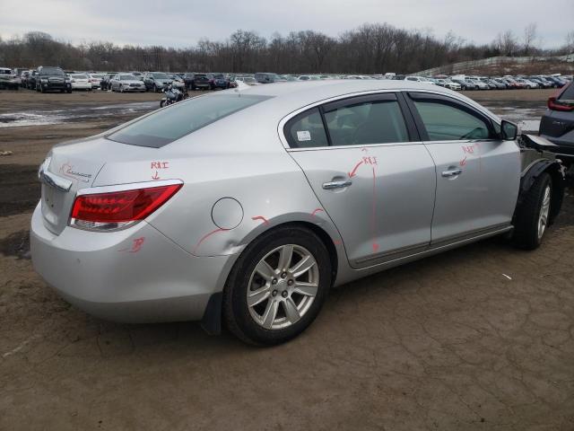 1G4GC5ED2BF390691 - 2011 BUICK LACROSSE C SILVER photo 3