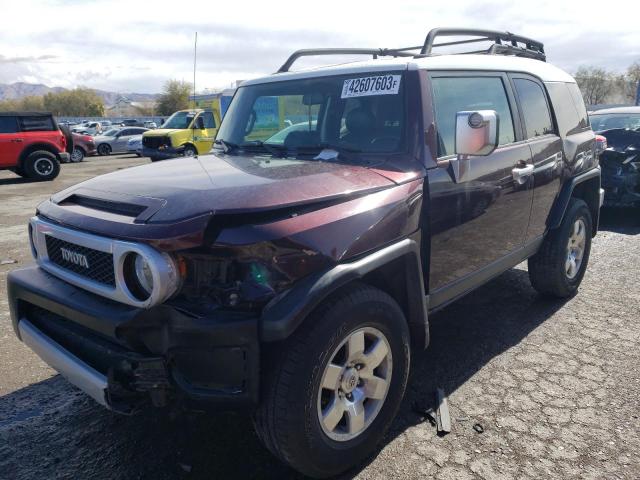 JTEBU11F870087366 - 2007 TOYOTA FJ CRUISER MAROON photo 1