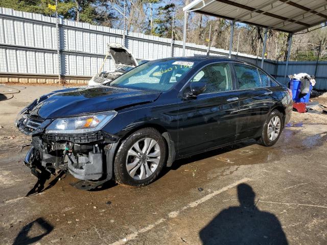 1HGCR2F38FA095217 - 2015 HONDA ACCORD LX BLACK photo 1