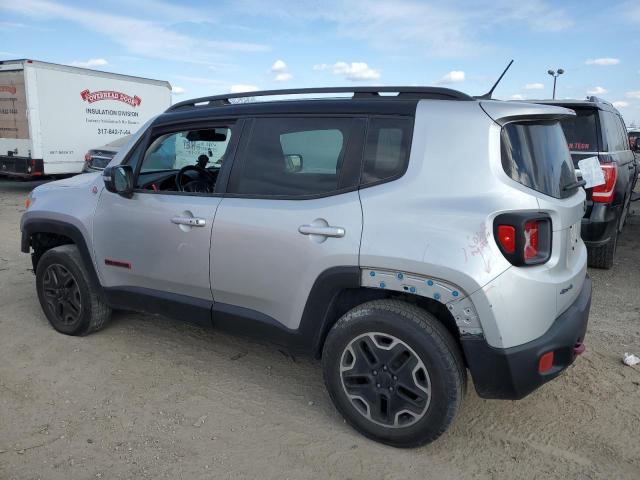 ZACCJBCB4HPE45415 - 2017 JEEP RENEGADE TRAILHAWK CHARCOAL photo 2