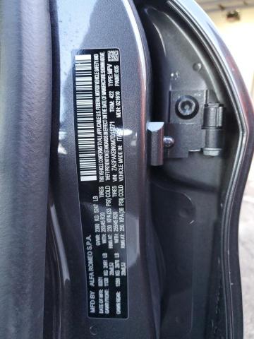 ZASPAKBN0M7D11271 - 2021 ALFA ROMEO STELVIO TI CHARCOAL photo 13