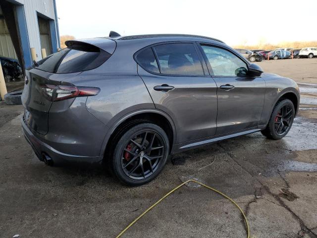 ZASPAKBN0M7D11271 - 2021 ALFA ROMEO STELVIO TI CHARCOAL photo 3