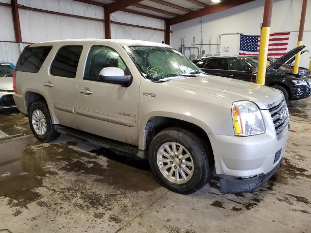 1GKFK13569R113949 - 2009 GMC YUKON HYBRID SILVER photo 4