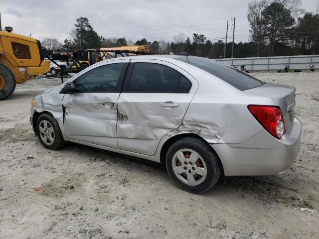 1G1JA5SH2G4130357 - 2016 CHEVROLET SONIC LS 银色 照片 2