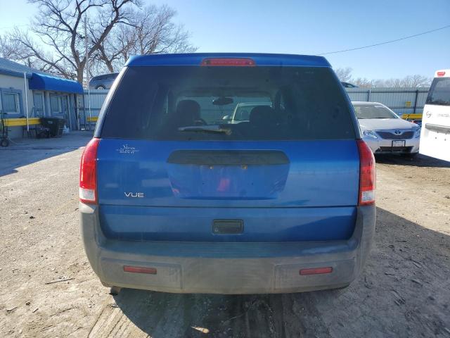 5GZCZ23D84S852103 - 2004 SATURN VUE BLUE photo 6