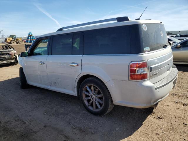 2FMHK6D80DBD32486 - 2013 FORD FLEX LIMITED WHITE photo 2