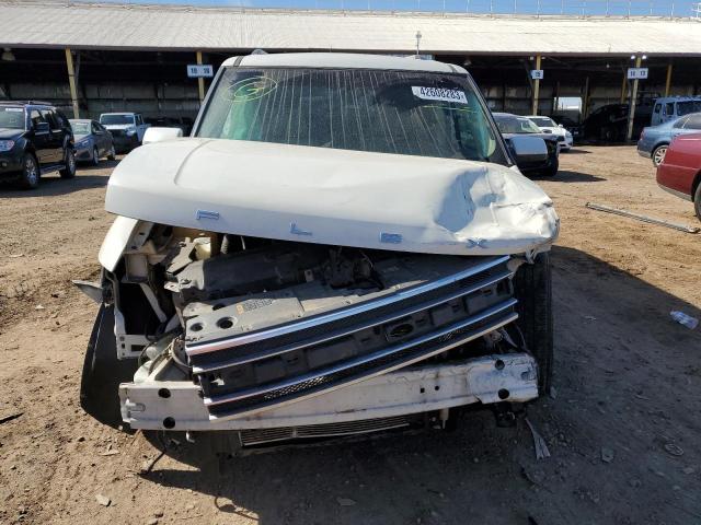 2FMHK6D80DBD32486 - 2013 FORD FLEX LIMITED WHITE photo 5