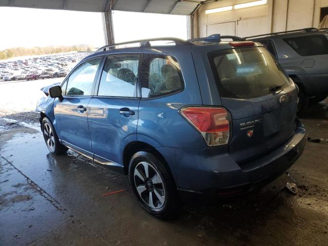 JF2SJABC9HH429753 - 2017 SUBARU FORESTER 2.5I BLUE photo 2