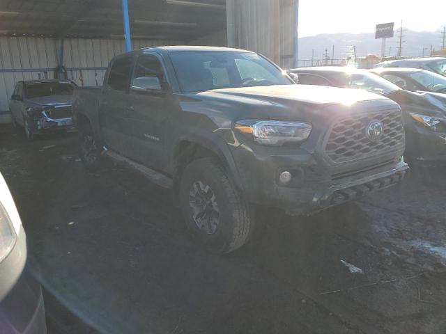 3TMCZ5AN6NM511517 - 2022 TOYOTA TACOMA DOUBLE CAB GREEN photo 4