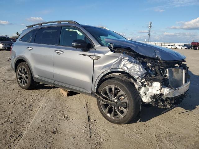 5XYRKDLF3MG027525 - 2021 KIA SORENTO SX SILVER photo 4