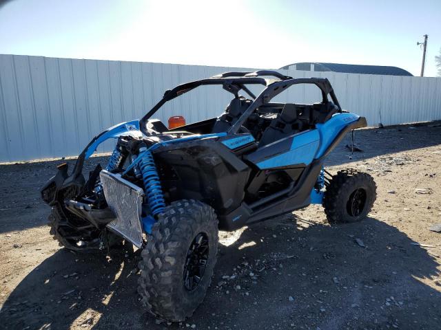 3JBVJAV49PE000121 - 2023 CAN-AM MAVERICK X RS TURBO RR BLUE photo 2