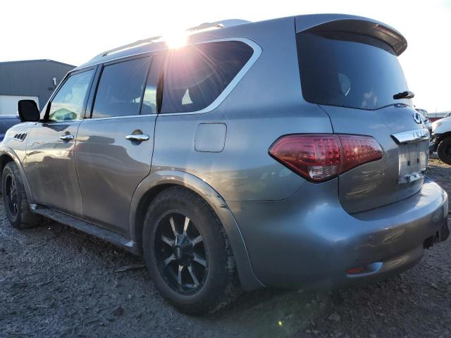 JN8AZ2NC2B9301185 - 2011 INFINITI QX56 GRAY photo 2