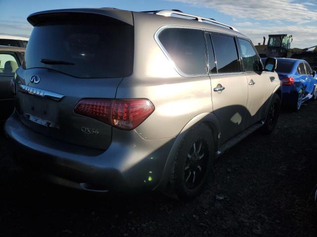 JN8AZ2NC2B9301185 - 2011 INFINITI QX56 GRAY photo 3