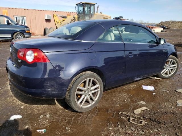 WVWFA71F78V009828 - 2008 VOLKSWAGEN EOS LUX 蓝色 照片 3