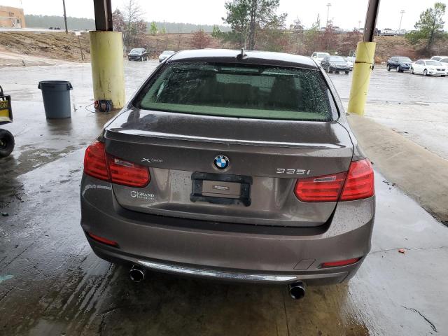 WBA3B9C52EP458136 - 2014 BMW 335 XI BROWN photo 6