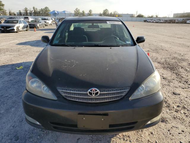 4T1BE32K02U089537 - 2002 TOYOTA CAMRY LE BLACK photo 5