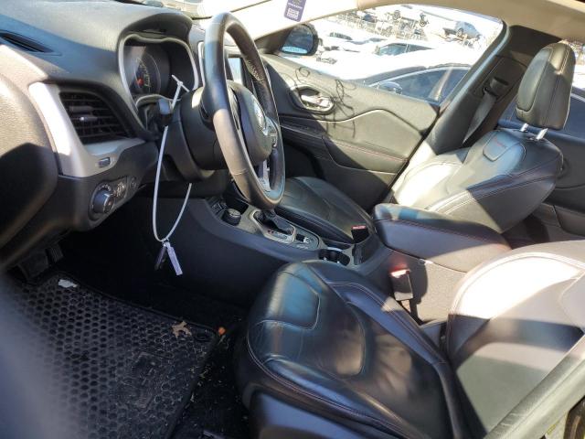 1C4PJMBS7FW574201 - 2015 JEEP CHEROKEE TRAILHAWK BLACK photo 7