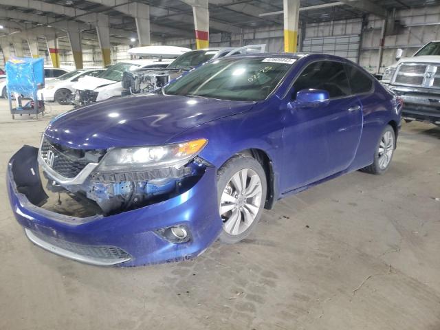 1HGCT1B8XDA022294 - 2013 HONDA ACCORD EXL BLUE photo 1