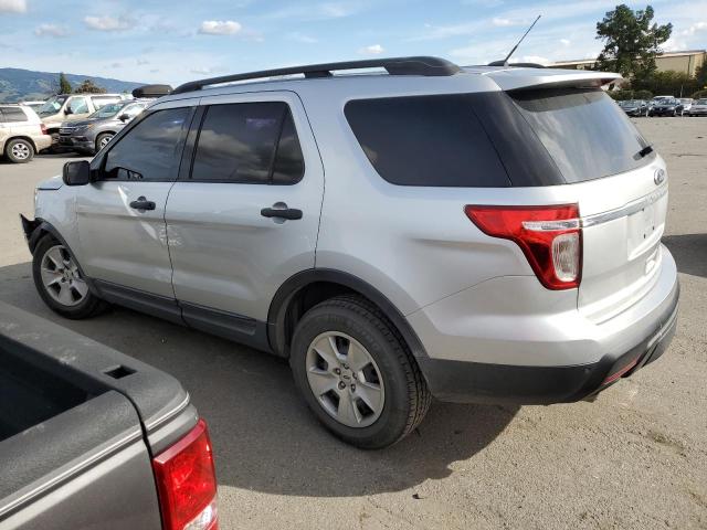 1FMHK8B88CGA69153 - 2012 FORD EXPLORER SILVER photo 2