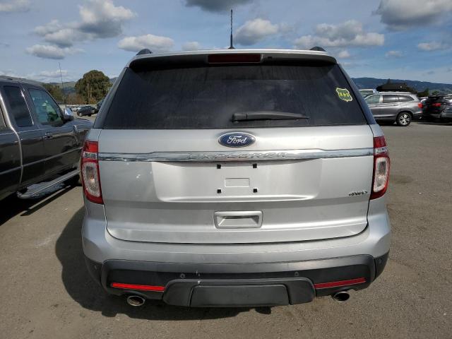 1FMHK8B88CGA69153 - 2012 FORD EXPLORER SILVER photo 6