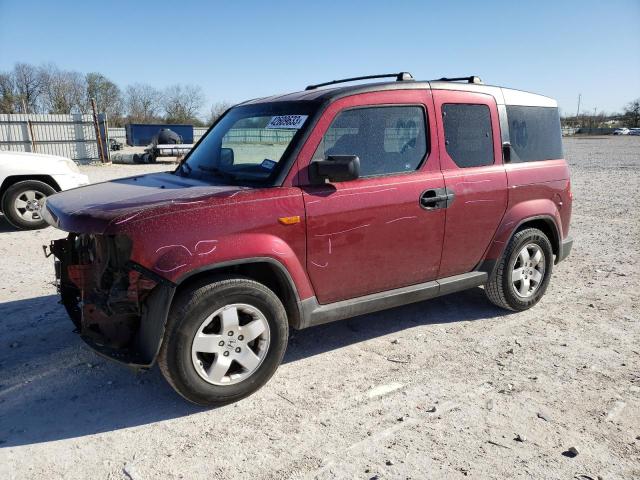 5J6YH1H37AL002905 - 2010 HONDA ELEMENT LX RED photo 1