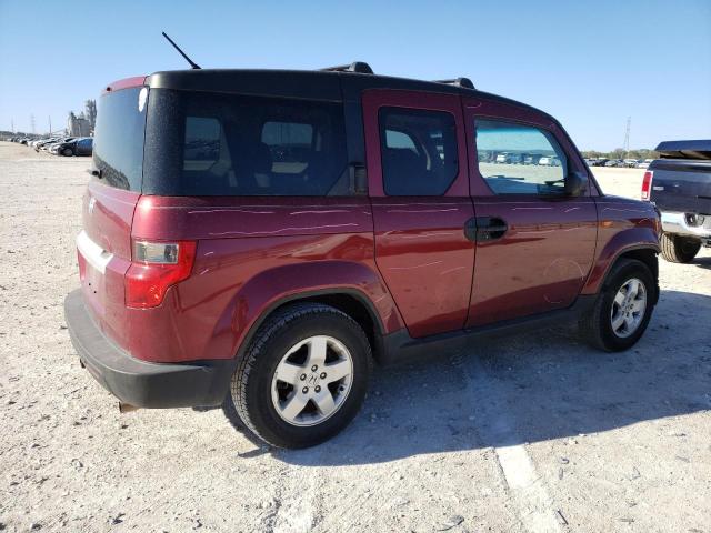 5J6YH1H37AL002905 - 2010 HONDA ELEMENT LX RED photo 3