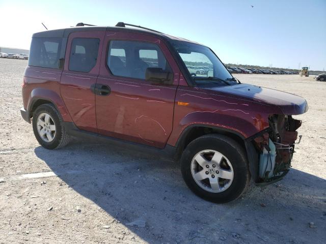 5J6YH1H37AL002905 - 2010 HONDA ELEMENT LX RED photo 4