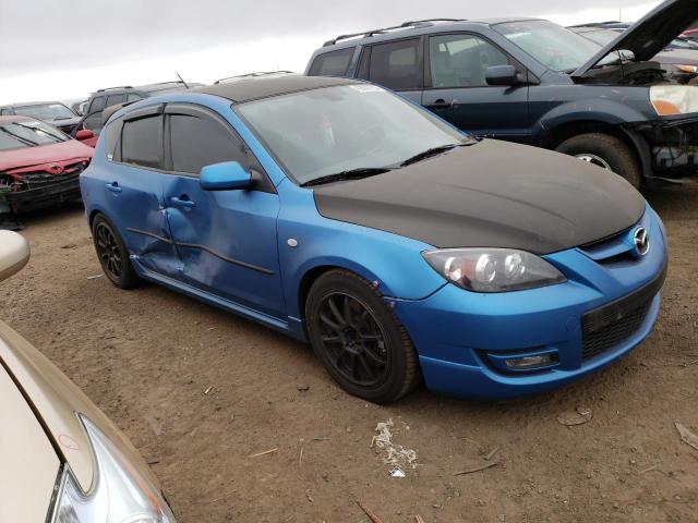 JM1BK34L181836351 - 2008 MAZDA SPEED 3 BLUE photo 4