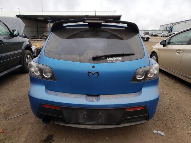 JM1BK34L181836351 - 2008 MAZDA SPEED 3 BLUE photo 6