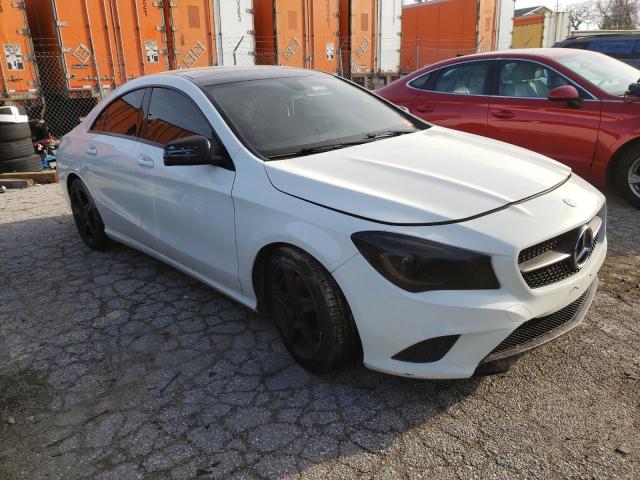 WDDSJ4GBXEN151898 - 2014 MERCEDES-BENZ CLA 250 4MATIC WHITE photo 4