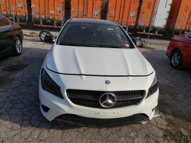 WDDSJ4GBXEN151898 - 2014 MERCEDES-BENZ CLA 250 4MATIC WHITE photo 5