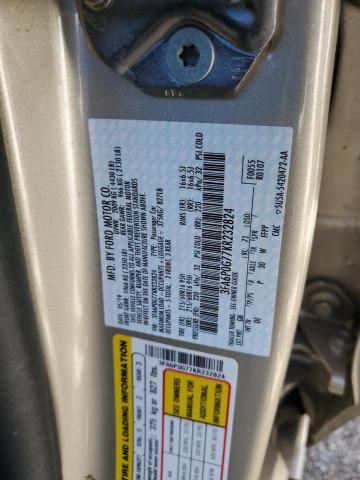 3FA6P0G77KR232824 - 2019 FORD FUSION S GOLD photo 12