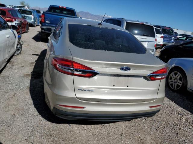 3FA6P0G77KR232824 - 2019 FORD FUSION S GOLD photo 6
