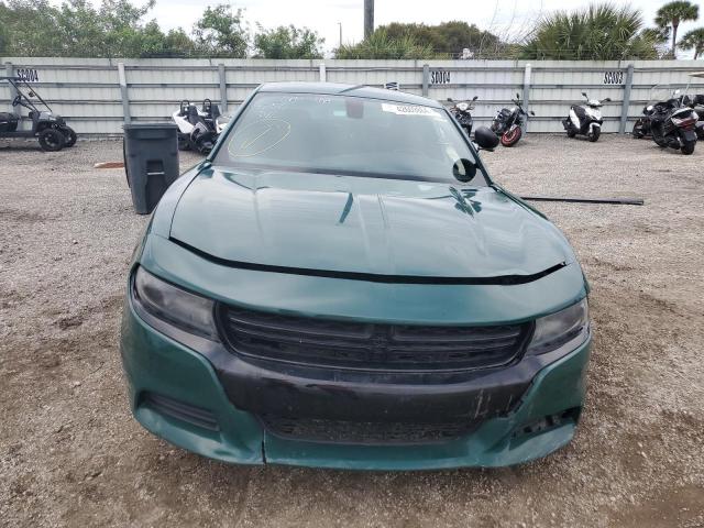 2C3CDXKTXFH905534 - 2015 DODGE CHARGER POLICE GREEN photo 5