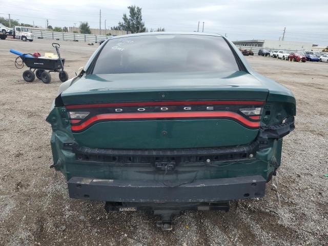 2C3CDXKTXFH905534 - 2015 DODGE CHARGER POLICE GREEN photo 6